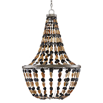 Люстра каплевидной формы с подвесками в виде декоративных бусин Flat Beads варинант исполнения - 3 | Loft Concept в Ульяновске