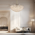 Люстра с каскадом из подвесных прозрачных элементов Attractiveness варинант исполнения - 4 | Loft Concept в Ульяновске