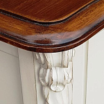 Высокий деревянный комод в стиле прованс Montmartre Provence Chest of Drawers варинант исполнения - 4 | Loft Concept в Ульяновске