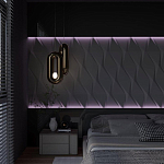 Гипсовая 3D Панель FLOCK варинант исполнения - 1 | Loft Concept в Ульяновске