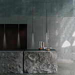 Подвсеной светильник светодиодный металлический цилиндрической формы Высота 30см Trumpet tube варинант исполнения - 6 | Loft Concept в Ульяновске