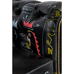 Кресло "Баския и Уорхол" Basquiat Warhol graffiti chair натуральная кожа варинант исполнения - 6 | Loft Concept в Ульяновске