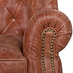 Кожаное кресло James Brown Leather Armchair варинант исполнения - 4 | Loft Concept в Ульяновске