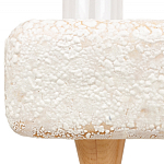 Керамический столик на деревянных ножках «Квадро» варинант исполнения - 5 | Loft Concept в Ульяновске