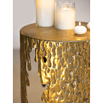 Столик дизайнерский Copper streaks варинант исполнения - 7 | Loft Concept в Ульяновске