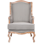 Кресло из массива бука светло-серое Solid Luxury варинант исполнения - 1 | Loft Concept в Ульяновске