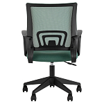 Офисное кресло с основанием из черного пластика Desk chairs Green варинант исполнения - 4 | Loft Concept в Ульяновске