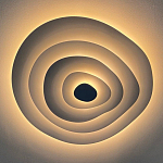 Потолочная люстра круглая многослойная Multilayering варинант исполнения - 10 | Loft Concept в Ульяновске