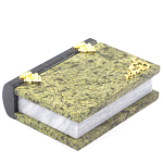Шкатулка в виде книги из натурального камня змеевик Stone Casket варинант исполнения - 2 | Loft Concept в Ульяновске