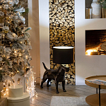 Лампа COLLECTION OF DOGS с абажуром Бультерьер варинант исполнения - 7 | Loft Concept в Ульяновске