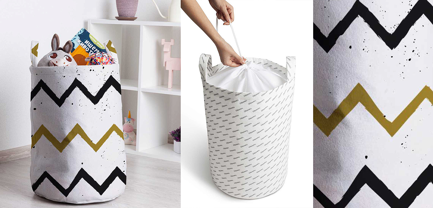 Корзина Chevron Basket Корзина Chevron Basket - Loft-Concept в Ульяновске