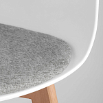 Стул из пластика с мягким сиденьем Eames варинант исполнения - 8 | Loft Concept в Ульяновске