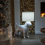 Лампа COLLECTION OF DOGS с абажуром Бультерьер варинант исполнения - 5 | Loft Concept в Ульяновске
