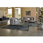 Стеллаж из металла и стекла Menzie Black Stripes Metal Rack варинант исполнения - 1 | Loft Concept в Ульяновске