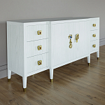 Большой Комод-буфет Elsa Dreams White с ящиками варинант исполнения - 5 | Loft Concept в Ульяновске