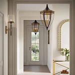 Бра настенное с прозрачным стеклянным абажуром Simple Pure Form варинант исполнения - 4 | Loft Concept в Ульяновске