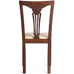 Стул деревянный с узором ручной работы Espresso варинант исполнения - 6 | Loft Concept в Ульяновске