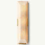 Бра прямоугольное высокое с мраморным плафоном Calling to Shine варинант исполнения - 1 | Loft Concept в Ульяновске