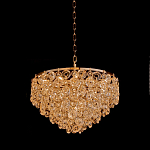 Люстра каскадная с подвесками в форме колец Galaxy of Light варинант исполнения - 2 | Loft Concept в Ульяновске