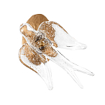 Бра с прозрачной стеклянной фигуркой птички Serip Voa варинант исполнения - 5 | Loft Concept в Ульяновске