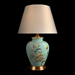 Настольная лампа голубая с изображением птиц Slip Away варинант исполнения - 8 | Loft Concept в Ульяновске