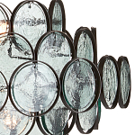 Люстра с каскадом из круглых стеклянных дисков Small Round Sequins варинант исполнения - 1 | Loft Concept в Ульяновске