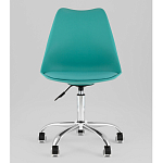 Офисный стул на металлическом основании EGGERY Blue пластик варинант исполнения - 5 | Loft Concept в Ульяновске