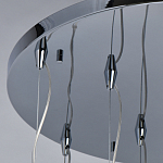 Люстра каскадная с 9-ю разноцветными стеклянными плафонами Kaleido варинант исполнения - 14 | Loft Concept в Ульяновске