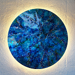 Светильник настенный «Голубая Планета» варинант исполнения - 2 | Loft Concept в Ульяновске