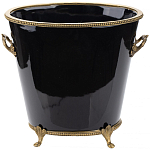 Кашпо Black design варинант исполнения - 1 | Loft Concept в Ульяновске
