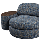 Кушетка со столиком Ulysses варинант исполнения - 6 | Loft Concept в Ульяновске