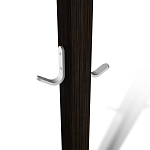 Вешалка с квадратным основанием и 4-мя металлическими крючками Industrial Metal Rust варинант исполнения - 3 | Loft Concept в Ульяновске