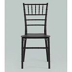 Стул Chiavari пластик черный варинант исполнения - 4 | Loft Concept в Ульяновске