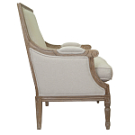 Кресло William Classical Armchair beige flax варинант исполнения - 1 | Loft Concept в Ульяновске