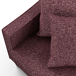 Мебельная ткань Шенилл фиолетовый цвет 138 см T4-25 варинант исполнения - 5 | Loft Concept в Ульяновске