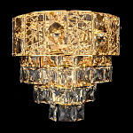 Бра с каскадом из прозрачного хрусталя Constant Sparks варинант исполнения - 4 | Loft Concept в Ульяновске