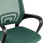 Офисное кресло с основанием из черного пластика Desk chairs Green варинант исполнения - 6 | Loft Concept в Ульяновске