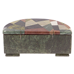 Шкатулка с зеркалом из натуральных камней Stone Casket варинант исполнения - 4 | Loft Concept в Ульяновске