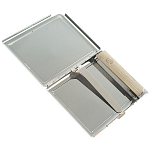 Портсигар с газовой зажигалкой из натурального камня Амазонит Stone Cigarettes Cases варинант исполнения - 3 | Loft Concept в Ульяновске