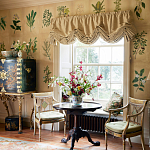 Обои ручная роспись Botanical Studies Linnaeus colourway варинант исполнения - 2 | Loft Concept в Ульяновске