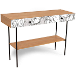 Консоль с принтом на ящиках Elise Console Table варинант исполнения - 10 | Loft Concept в Ульяновске