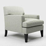 Мебельная ткань Шенилл голубой цвет 142 см T4-52 варинант исполнения - 6 | Loft Concept в Ульяновске