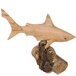 Статуэтка из дерева акула Animals of the World варинант исполнения - 5 | Loft Concept в Ульяновске