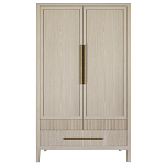 Шкаф платяной Primo с выдвижными ящиками шпон Черный дуб варинант исполнения - 1 | Loft Concept в Ульяновске