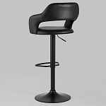 Барный стул черного цвета Strohach варинант исполнения - 5 | Loft Concept в Ульяновске