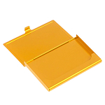 Визитница карманная металлическая с гравюрой Герба России в подарочной коробке Gold Metal Business Card Holders варинант исполнения - 2 | Loft Concept в Ульяновске