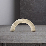 Прикроватная лампа из мрамора в форме дуги Rainbow Light варинант исполнения - 2 | Loft Concept в Ульяновске