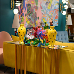 Декоративная статуэтка Yayoi Kusama Flowers that Bloom at Midnight Pink варинант исполнения - 5 | Loft Concept в Ульяновске