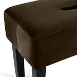 Мягкий  пуф на черных ножках Winton Pouf варинант исполнения - 12 | Loft Concept в Ульяновске