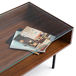 Журнальный стол с витриной Alard Coffee Table варинант исполнения - 4 | Loft Concept в Ульяновске